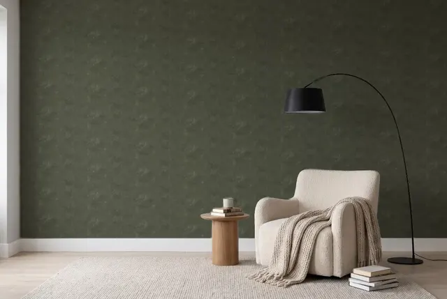 Texdecor Stone болотный STNE80837544 в інтер'єрі