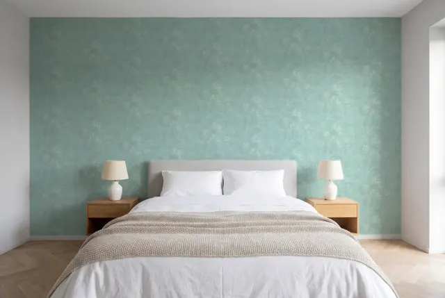Texdecor Stone пыльная бирюза STNE80837571 в інтер'єрі