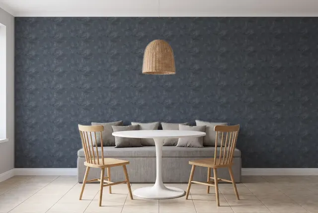 Texdecor Stone полуночный синій STNE80839542 в інтер'єрі
