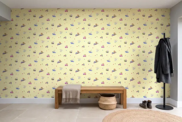 RASCH Villa Coppenrath 0.53 x 10 m (папір) 295917 в інтер'єрі