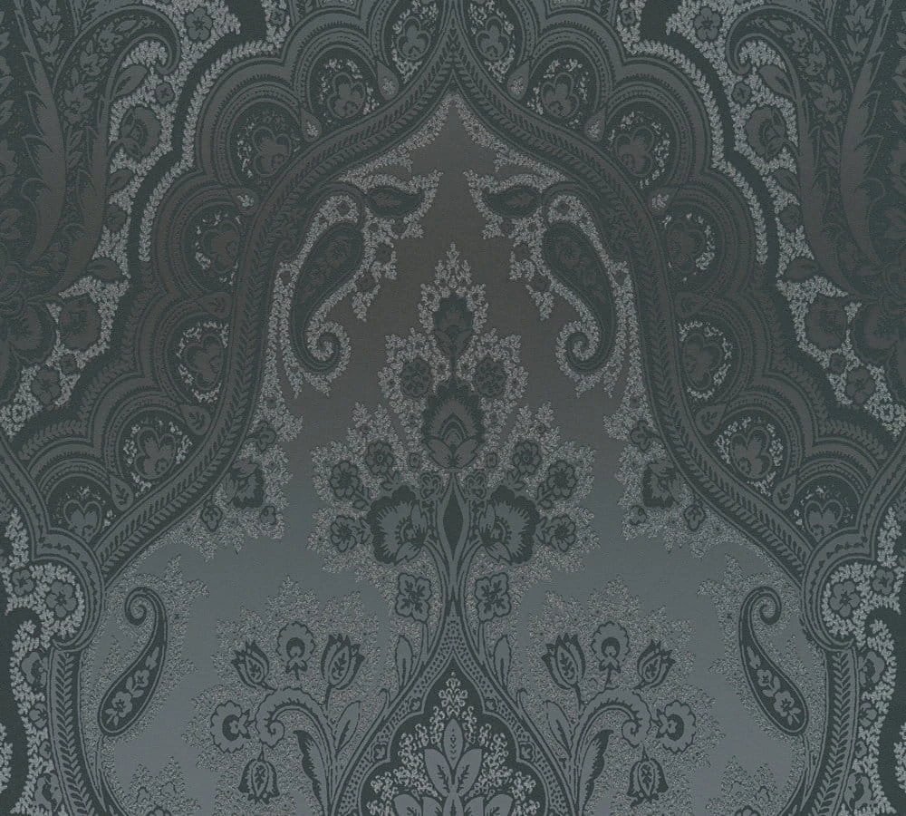 Шпалери A.S. Création My Home романтика графитовая 38708-5