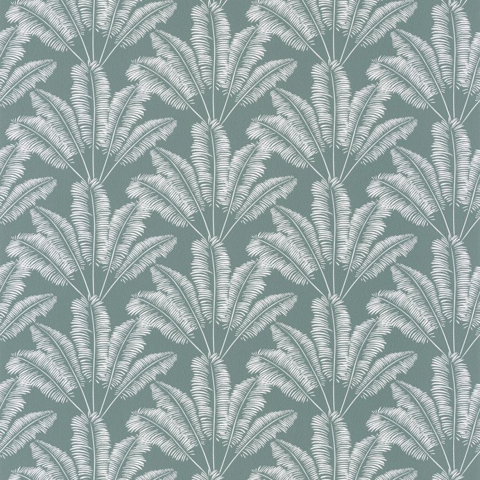 Texdecor Our Planet пальмы сине-зелений OUP101947127
