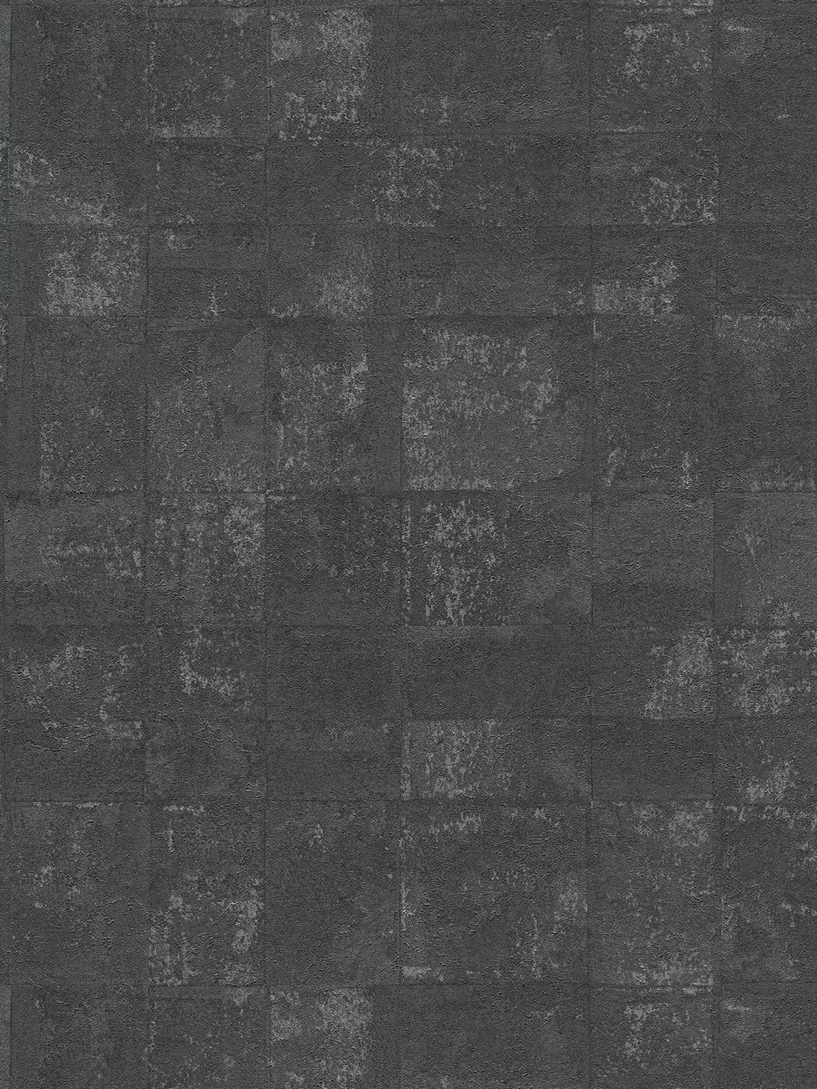 Шпалери A.S. Création Metropolitan Time плитка чорна 39671-4