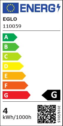 Eglo Лампа напівпровідникова LED 4W E14 CF35 2200К бурштин 1шт