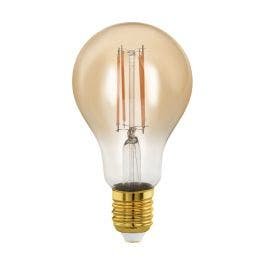 EGLO Лампа напівпровідникова LED 4W E27 А75 1700K бурштин 1шт