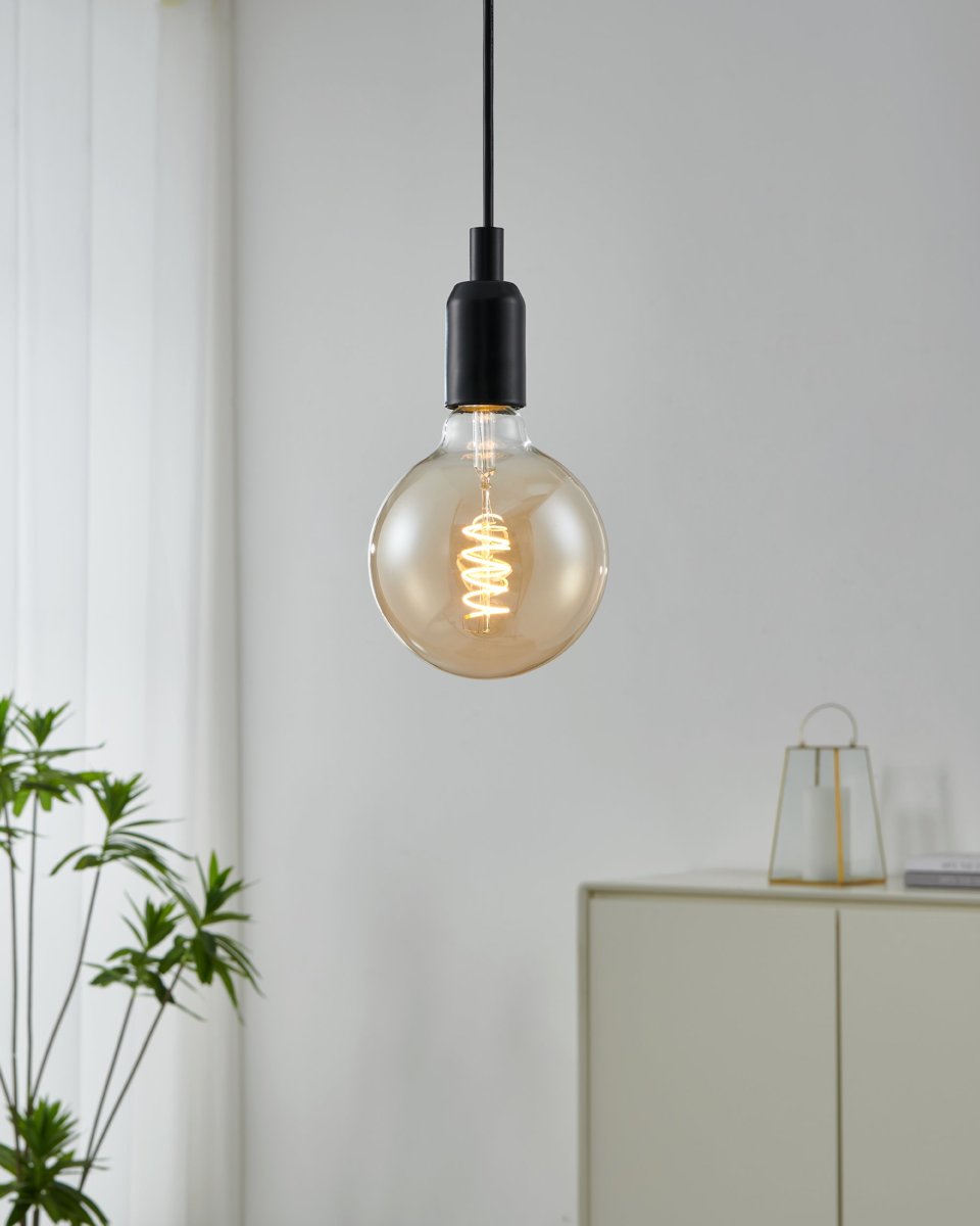 EGLO Лампа напівпровідникова LED 4W Е27 G125 2200Kбурштин