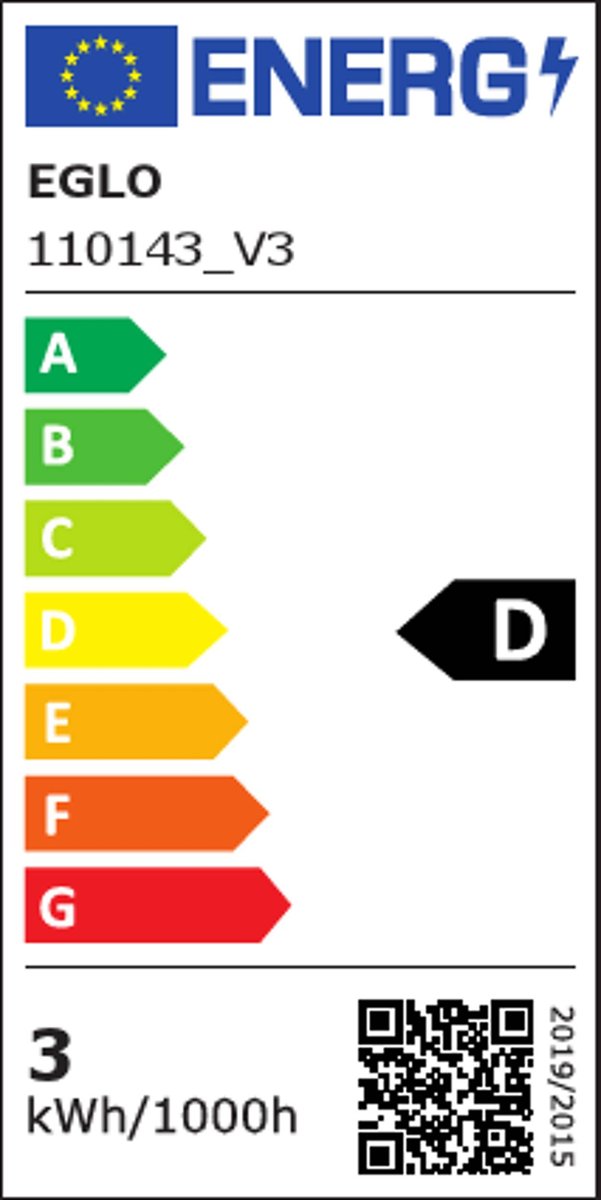 Eglo Лампа напівпровідникова LED 4,6W GU10 3000К 2 шт