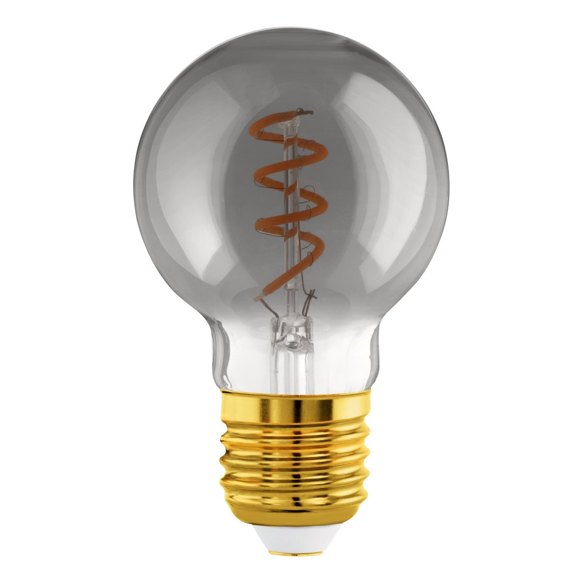 EGLO Лампа напівпровідникова LED E27 G60 4W 2000K димчаста 1шт