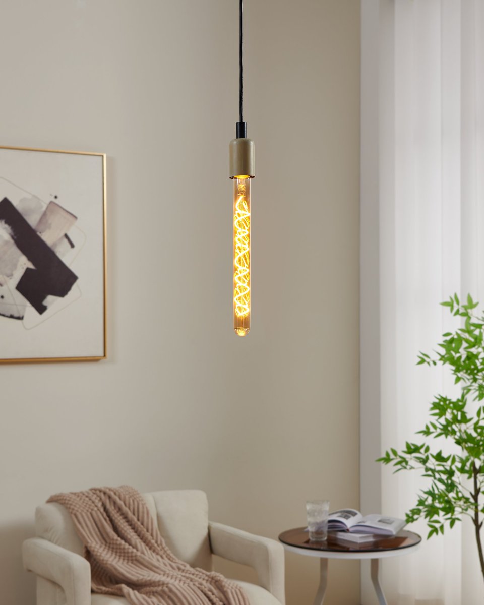 Eglo Лампа напівпровідникова LED 4W E27 T30 1600K бурштин 1шт