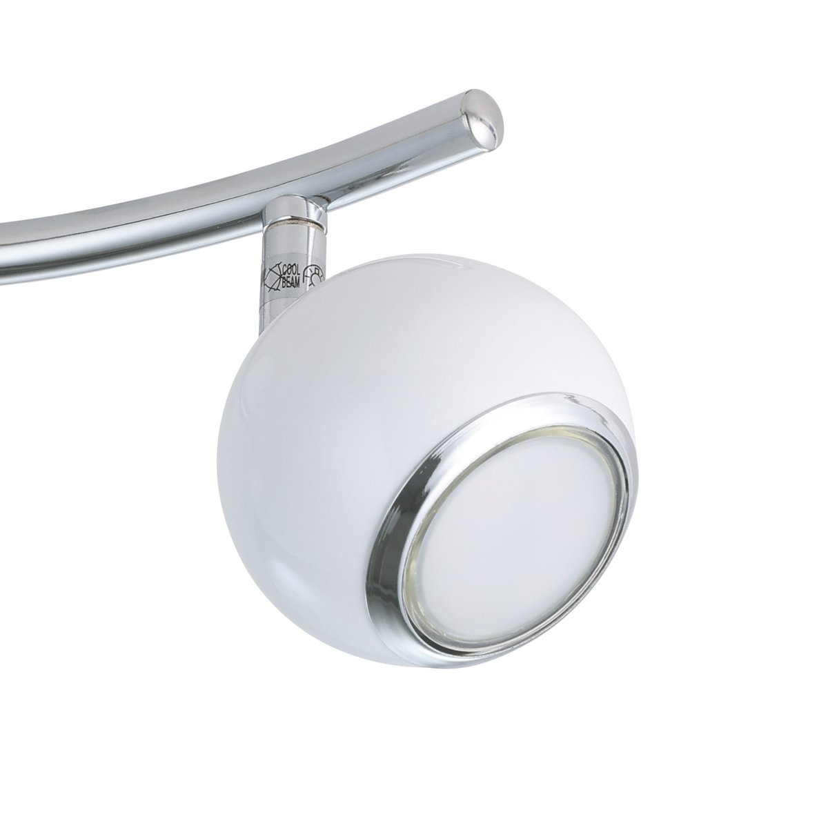 Eglo Світильник стельовий/2 3W GU10 LED білий/хром "Бімеда"