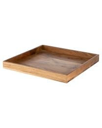 Eglo Чаша декоративна Ø220x90 дерево/чорний "Кокрейн"