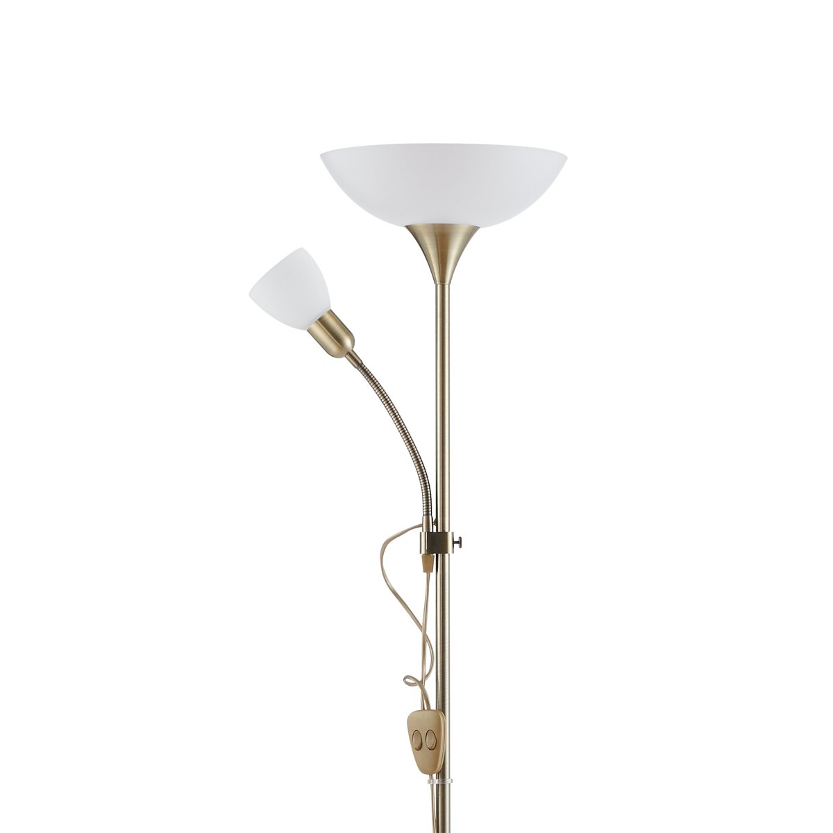 Eglo "Ап 2"торшер 1*60W E27/1*25WE14 бронза EGLO82844