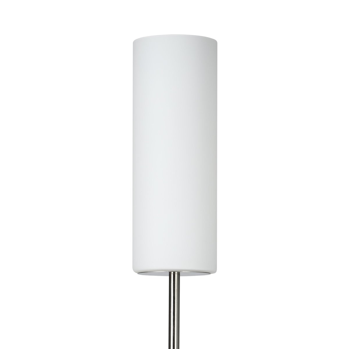 Eglo "Трой 3" торшер Е27 1х60W нік-м/опал Eglo