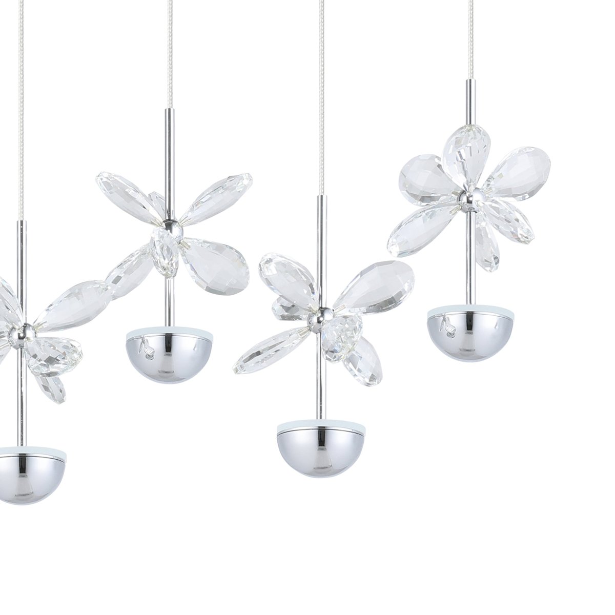 Eglo Люстра 25W LED довж-870 хром "Піянополі"