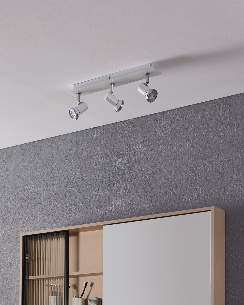 Eglo Світильник стельовий/1 3,3W LED GU10 білий "Тамара 1"
