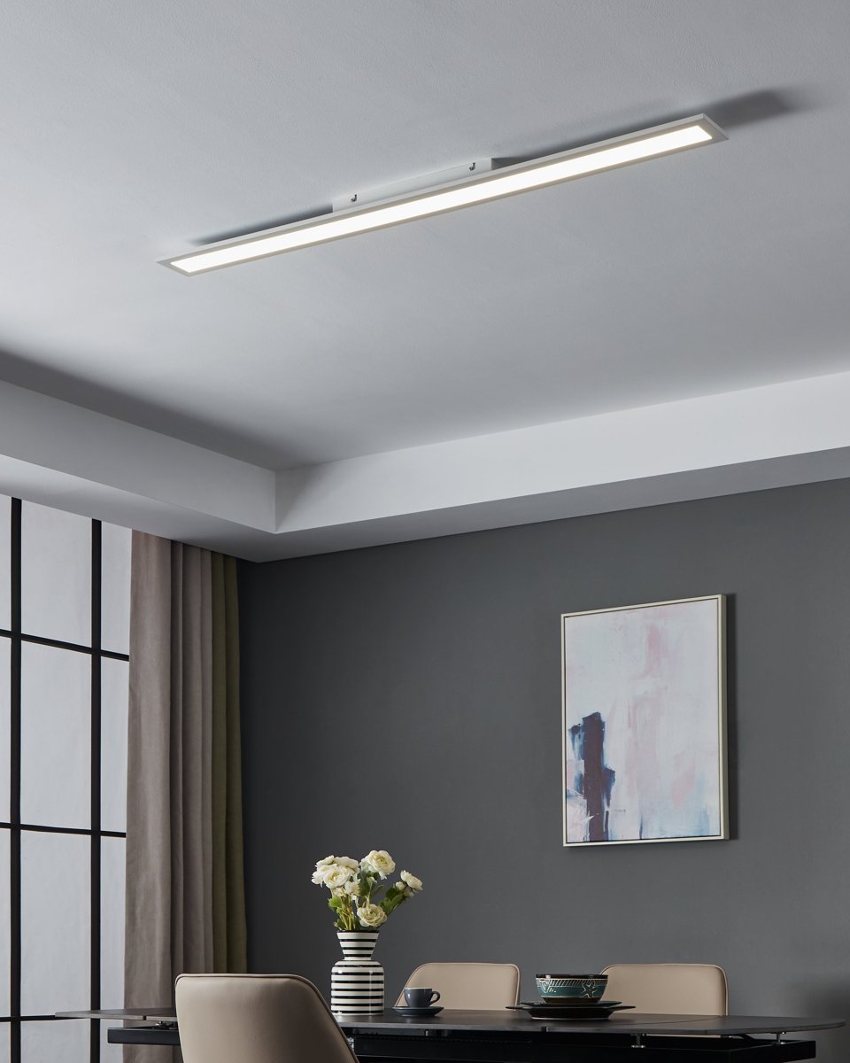 EGLO Світильник стельовий/1 40W LED 1195X100 4000K білий "Салобрена 1"