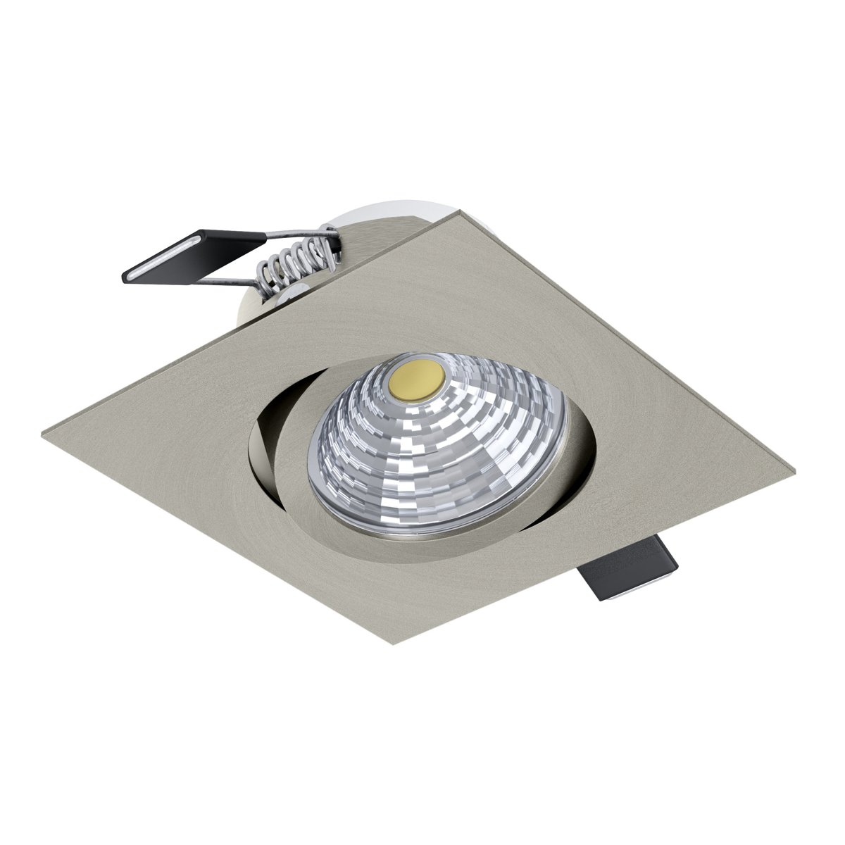 Eglo Світильник вбудований/1 6W LED нікель 2700К "Салісето"