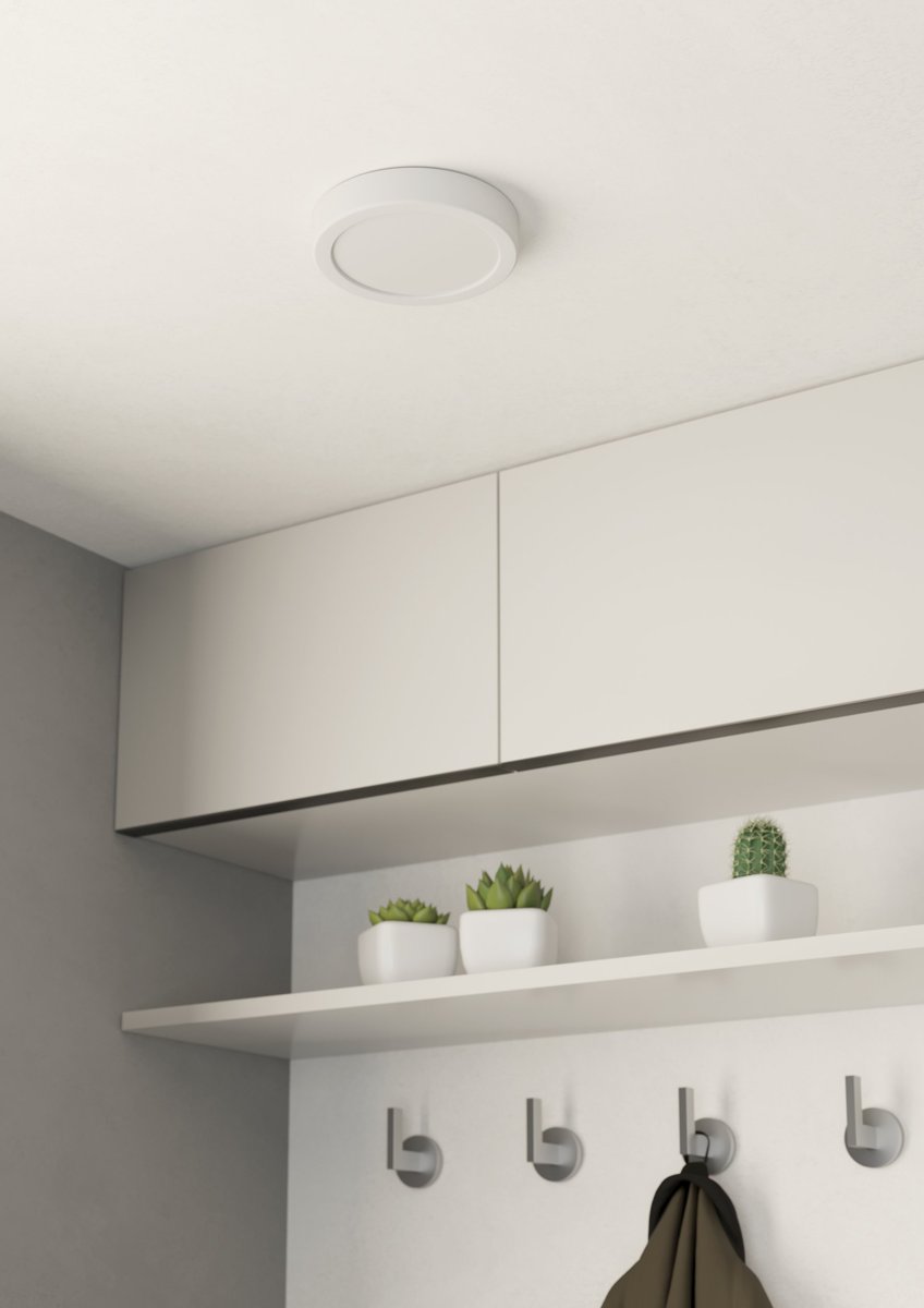 Eglo Світильник накладний/1 10,5W LED 160мм білий 3000К "Фуева 5"