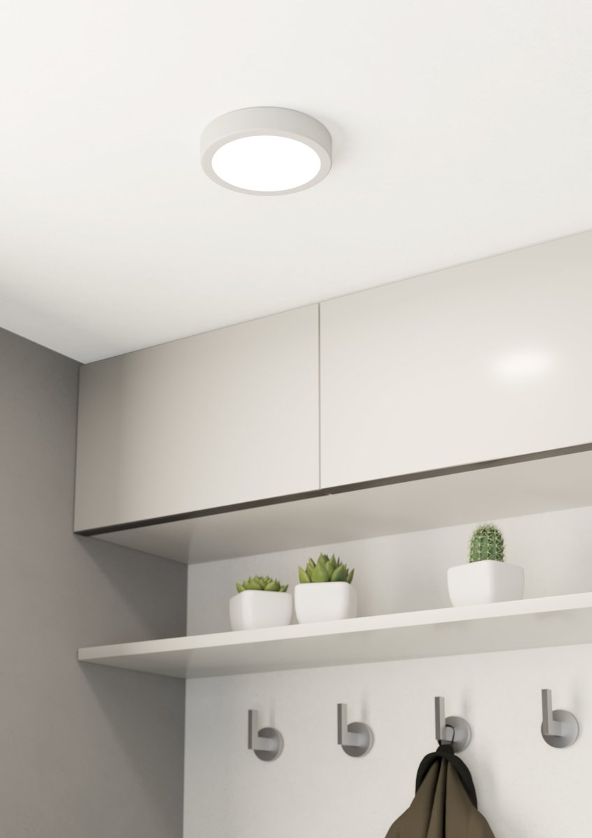 EGLO Світильник стельовий/1 10,5W LED білий 4000К "Фуева 5"
