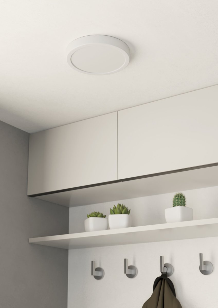 Eglo Світильник стельовий/1 16,5W LED білий 4000К 210мм "Фуева 5"