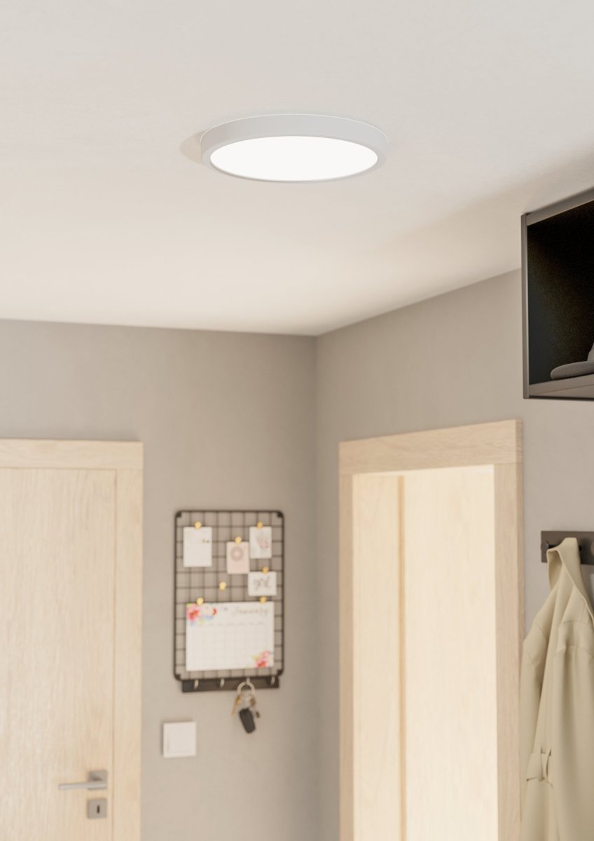 EGLO Світильник стельовий/1 20W LED білий 4000К 285мм "Фуева 5"