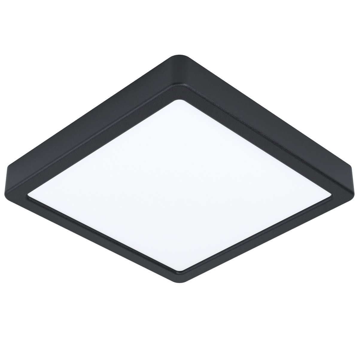 EGLO Світильник стельовий/1 16,5W LED 210x210 чорний 4000К "Фуева 5"