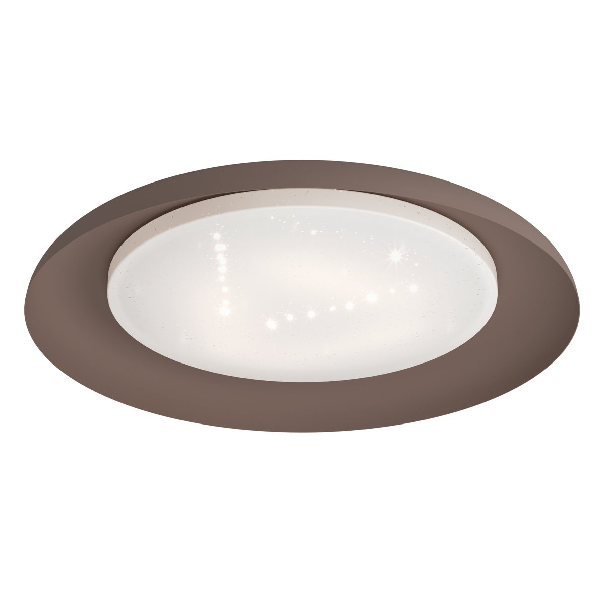 Eglo Світильник стельовий/1 17W LED мокка "Пен'ямо"