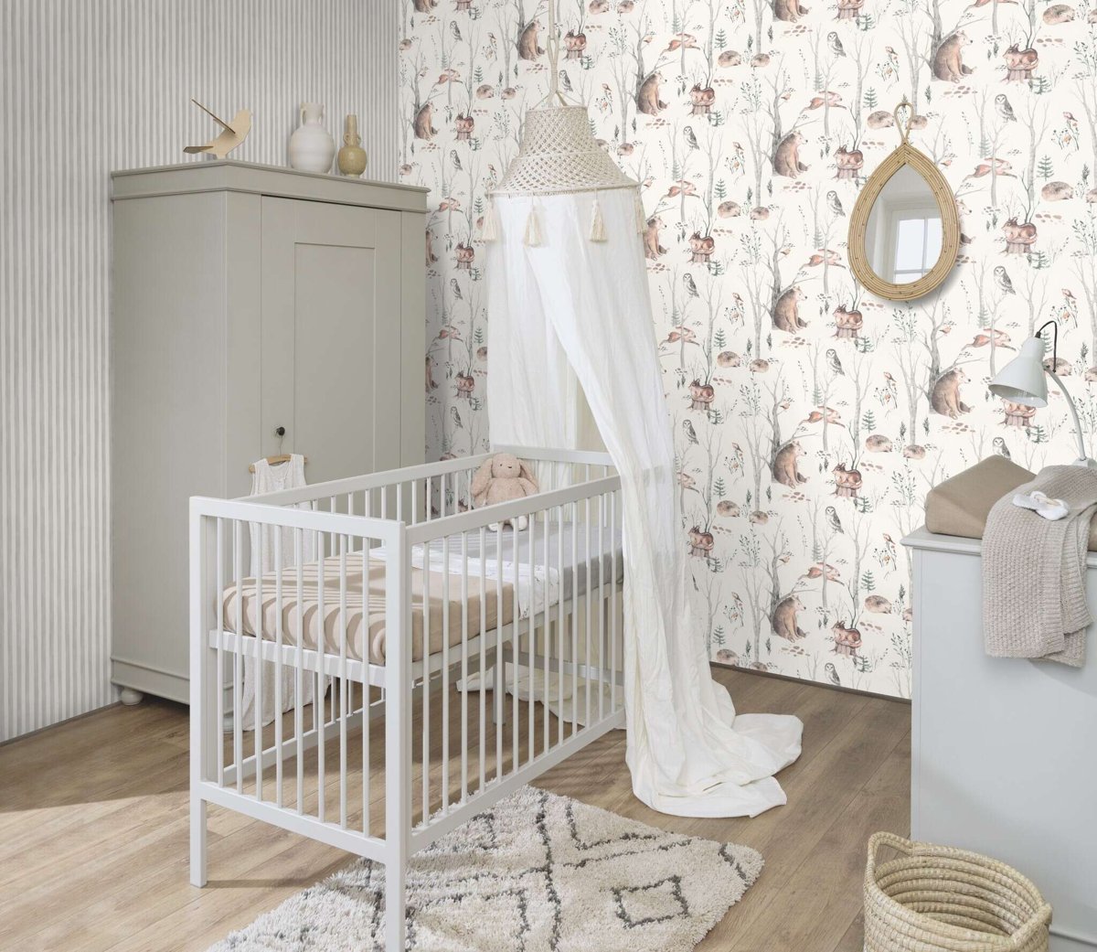 Шпалери Rasch Kids World 252767 в інтер'єрі