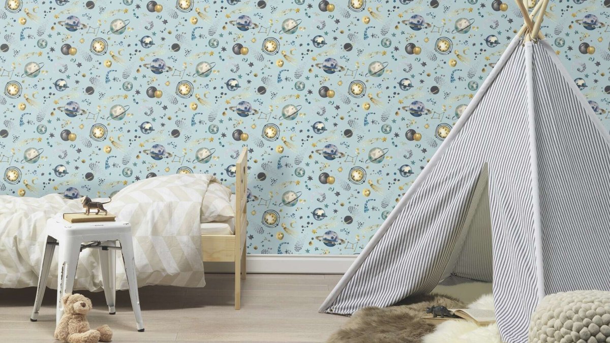 Шпалери Rasch Kids World 300949 в інтер'єрі