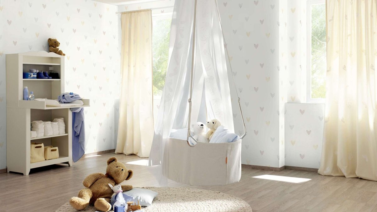 Шпалери Rasch Kids World 2 301724 в інтер'єрі