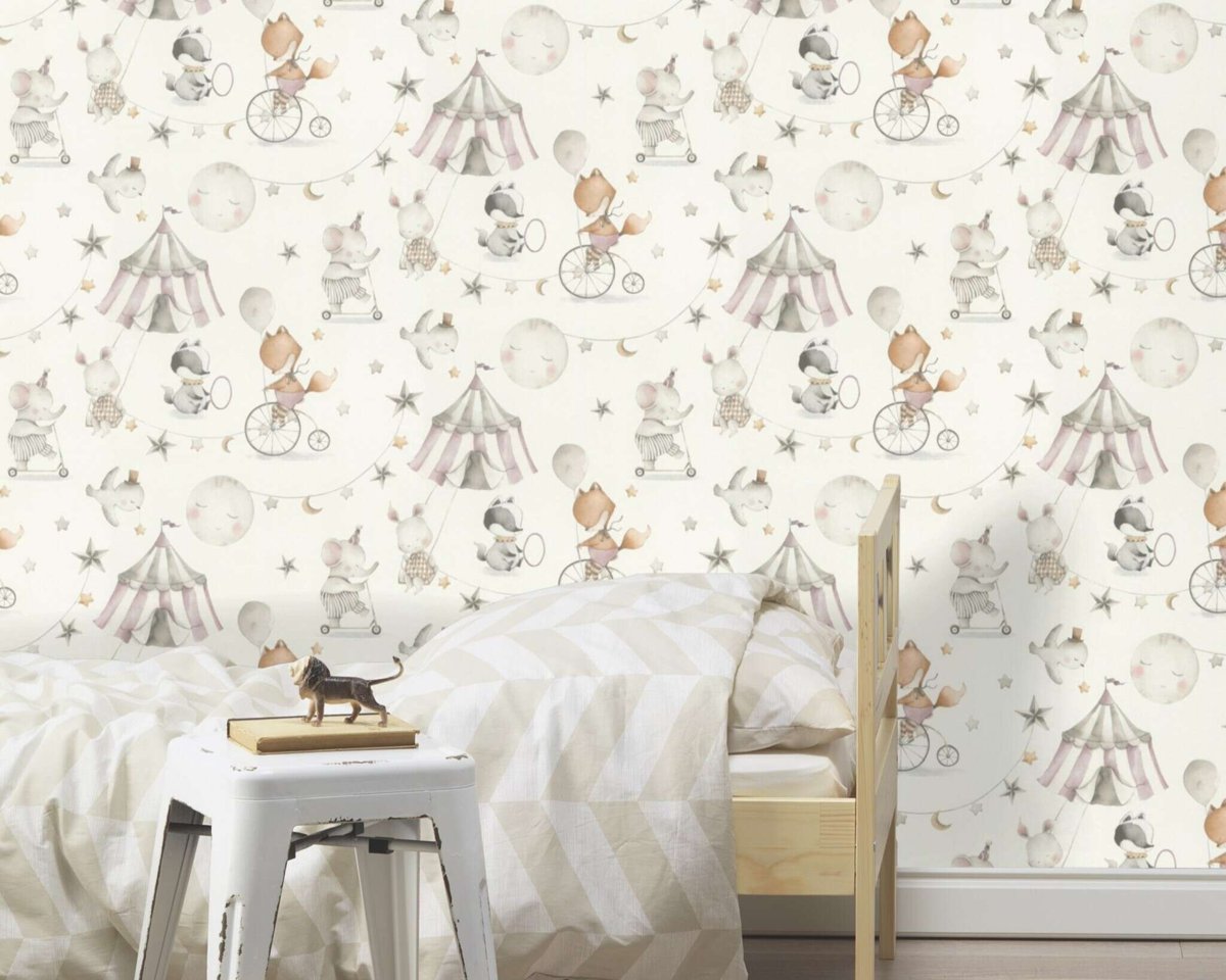 Шпалери Rasch Kids World 2 301922 в інтер'єрі