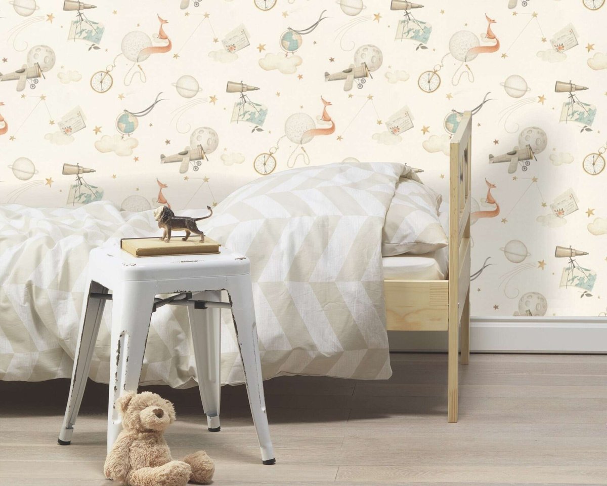 Шпалери Rasch Kids World 2 302219 в інтер'єрі