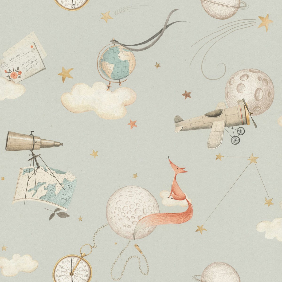 Шпалери Rasch Kids World 2 302226