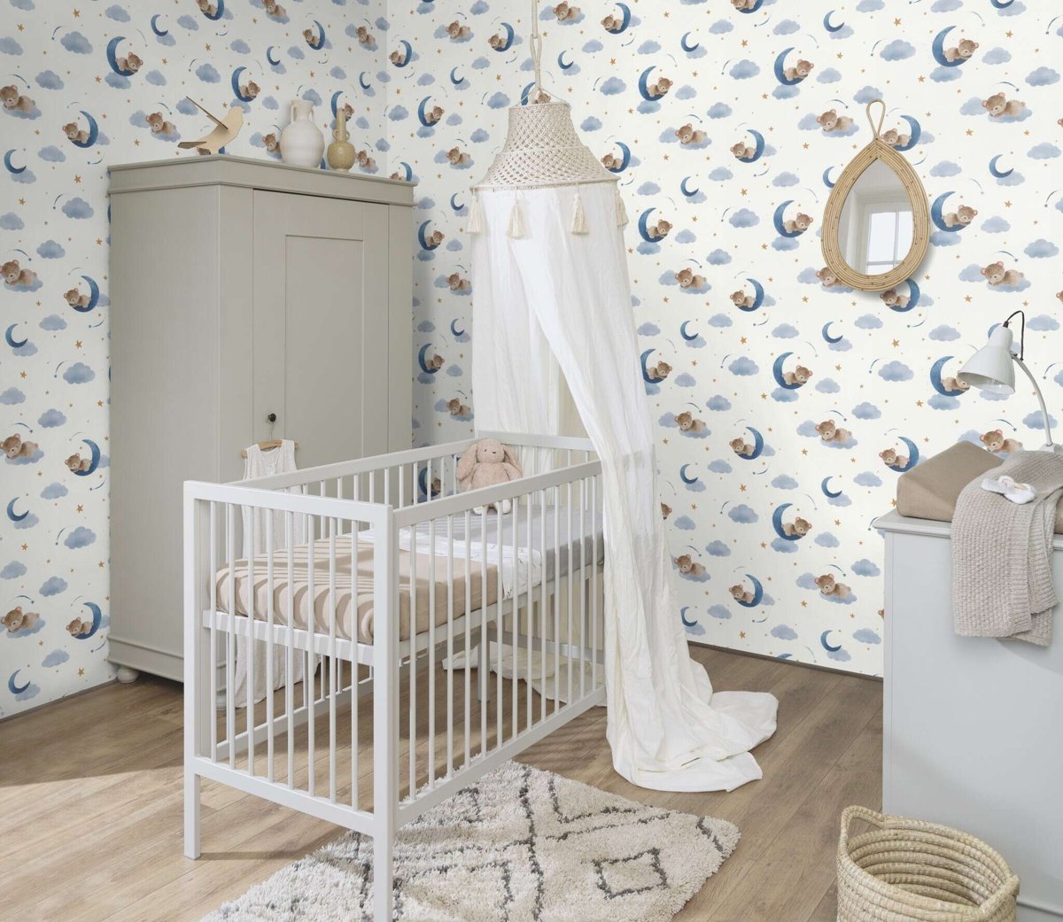 Шпалери Rasch Kids World 2 321005 в інтер'єрі