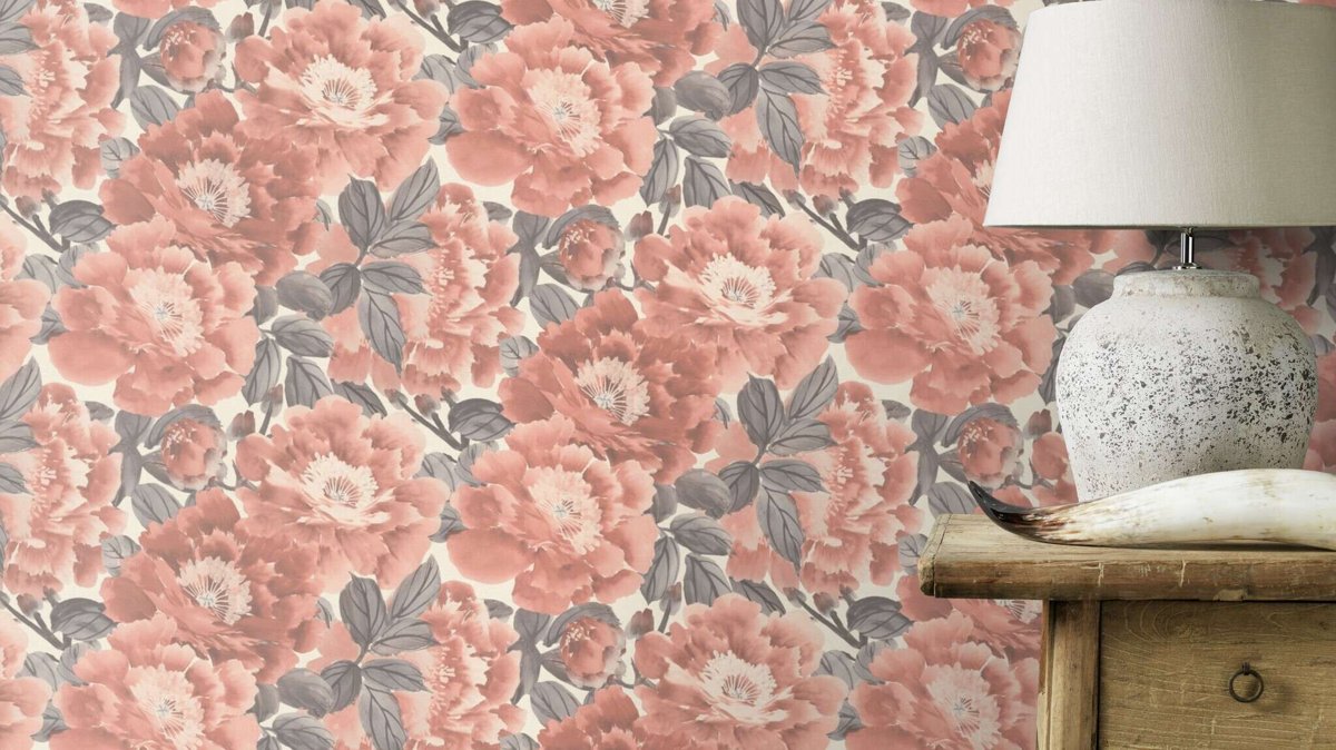 Rasch Kimono 408331 в інтер'єрі