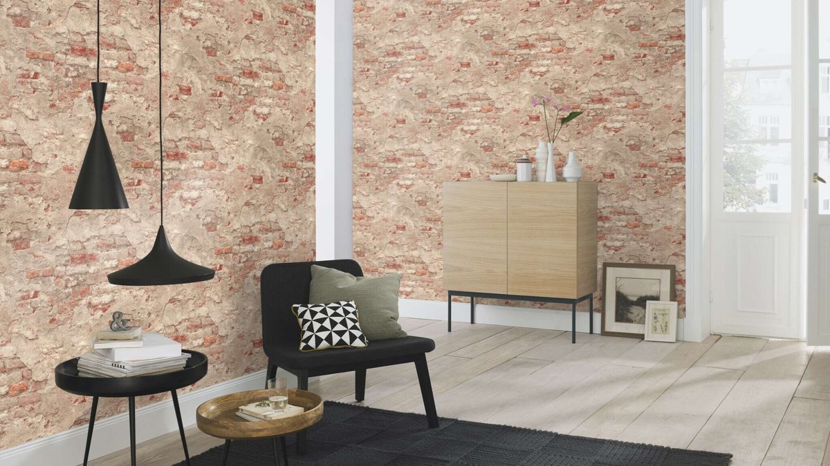 Шпалери Rasch Factory lll 939323 в інтер'єрі