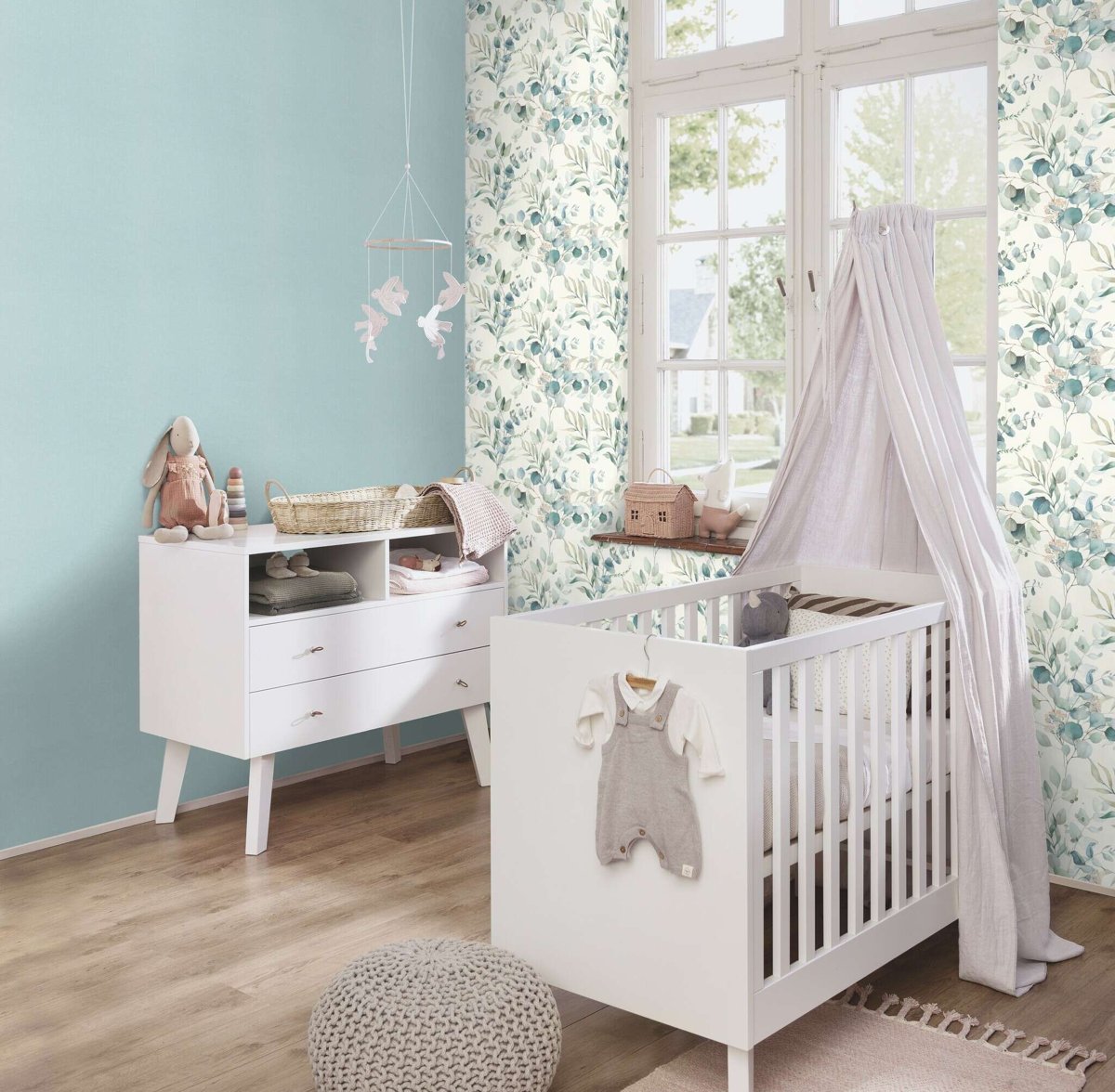 Шпалери Rasch Kids World 252880 в інтер'єрі