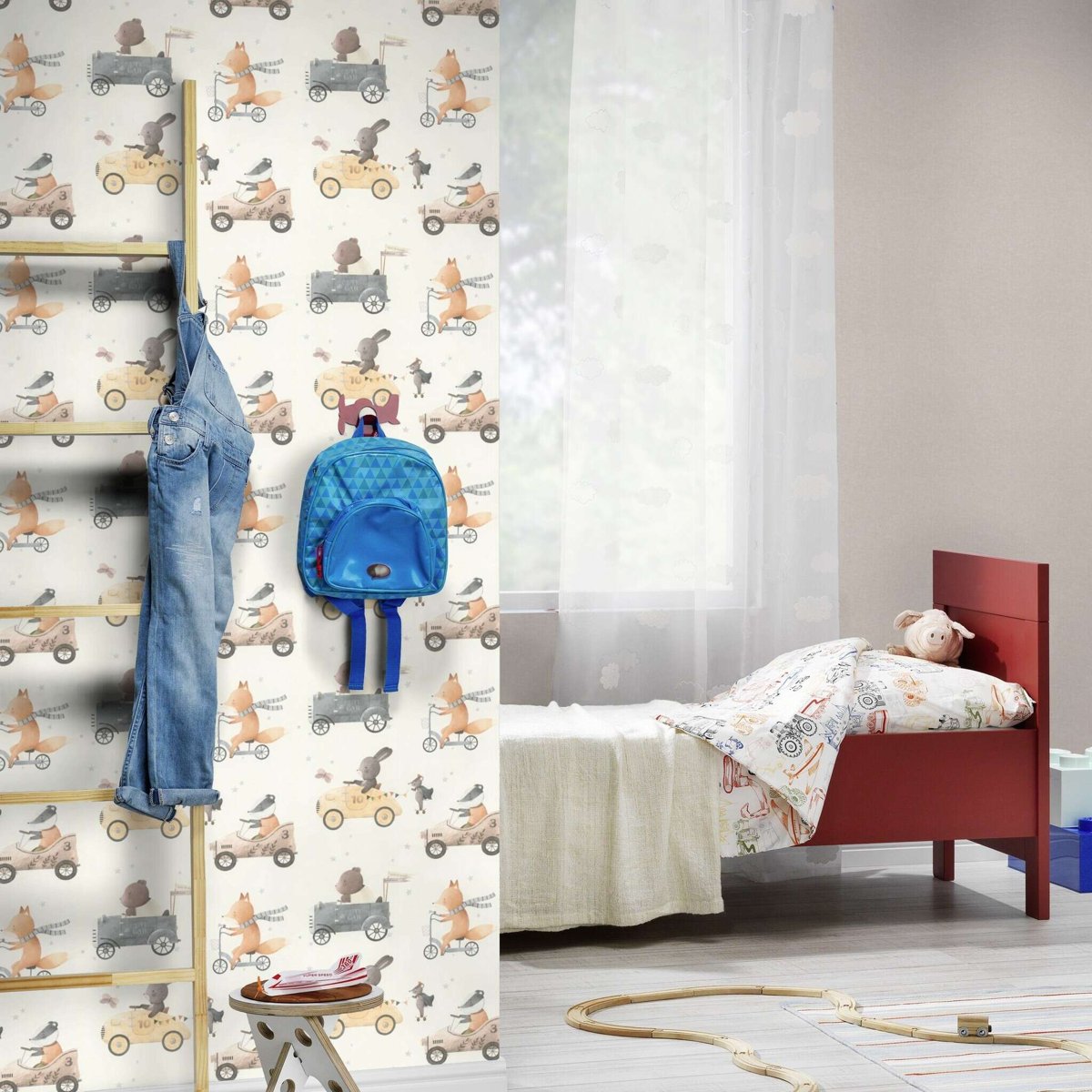 Шпалери Rasch Kids World 2 301878 в інтер'єрі