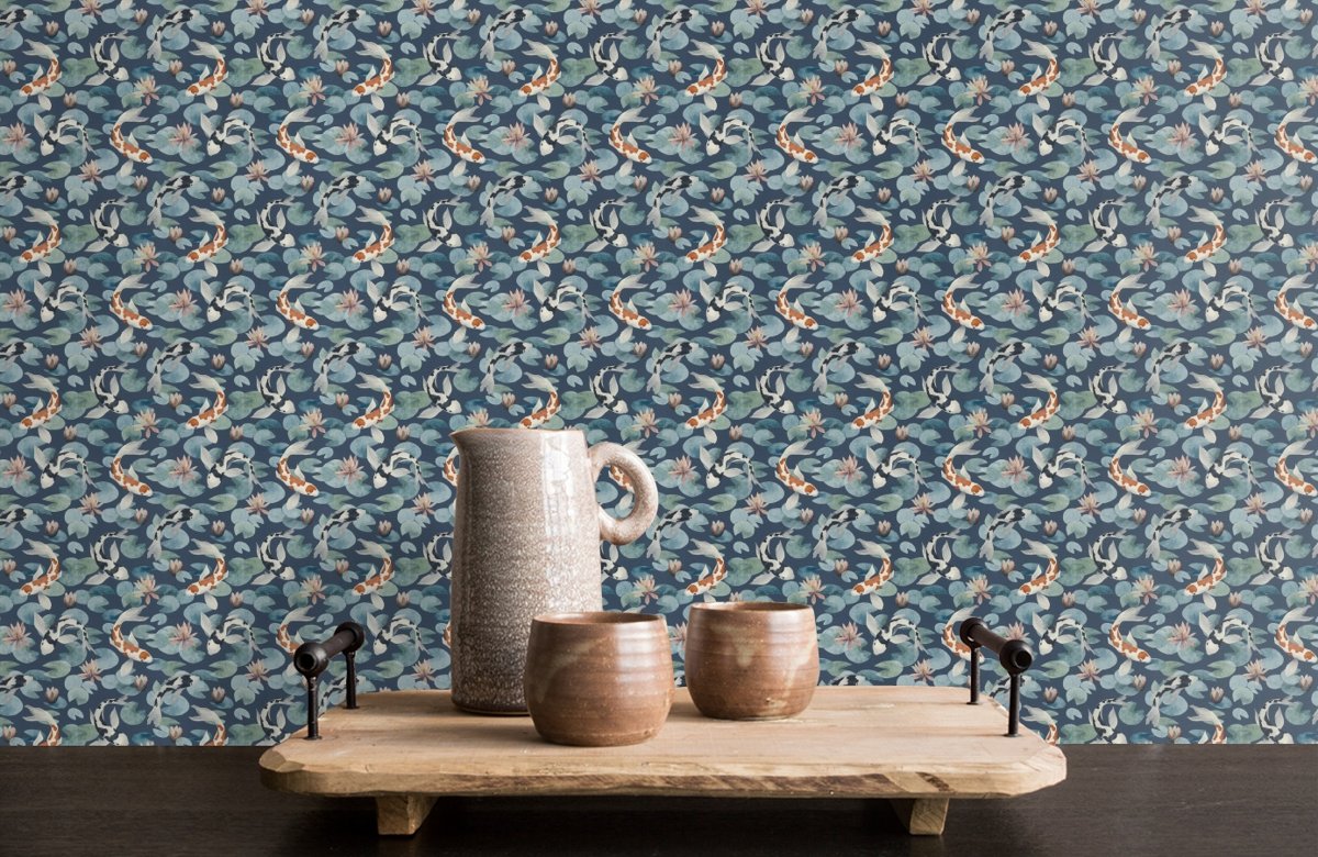 Rasch Kimono 409444 в інтер'єрі