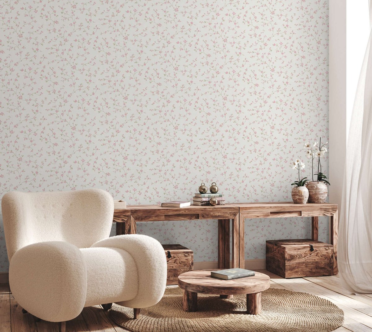 A.S. Création Fiori Country (2028) 79230-4 в інтер'єрі
