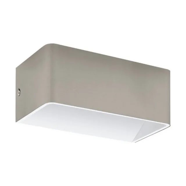 EGLO Бра/1 10W LED нікель 200мм "Санія 3"