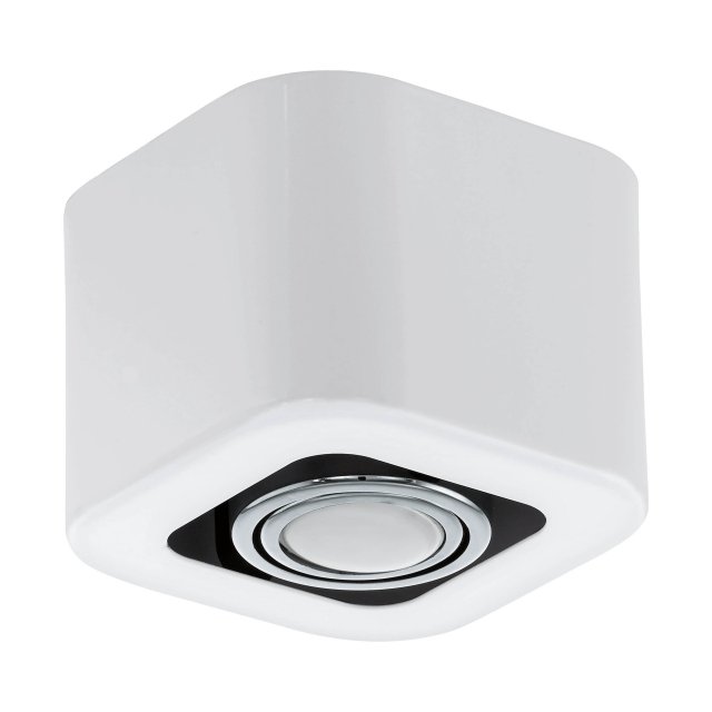 EGLO Світильник стельовий/1 5W GU10 LED білий/хром "Торено"