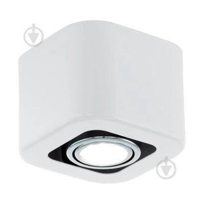 EGLO Світильник стельовий/1 5W GU10 LED білий/хром "Торено"