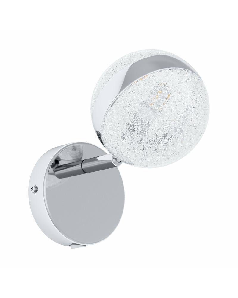 EGLO Бра/1 3W G9 LED хром/кришталь "Сальто 3"