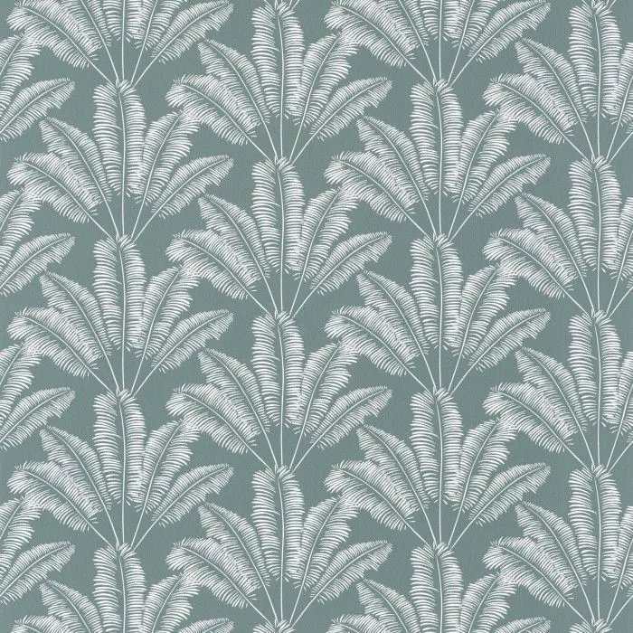 Шпалери Texdecor Our Planet пальмы сине-зелений OUP101947127